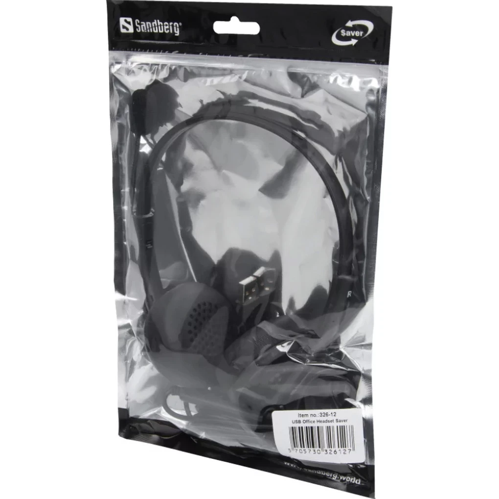 SANDBERG USB Office Headset Saver (326-12) (UA) Інтерфейс з'єднання  usb-a 