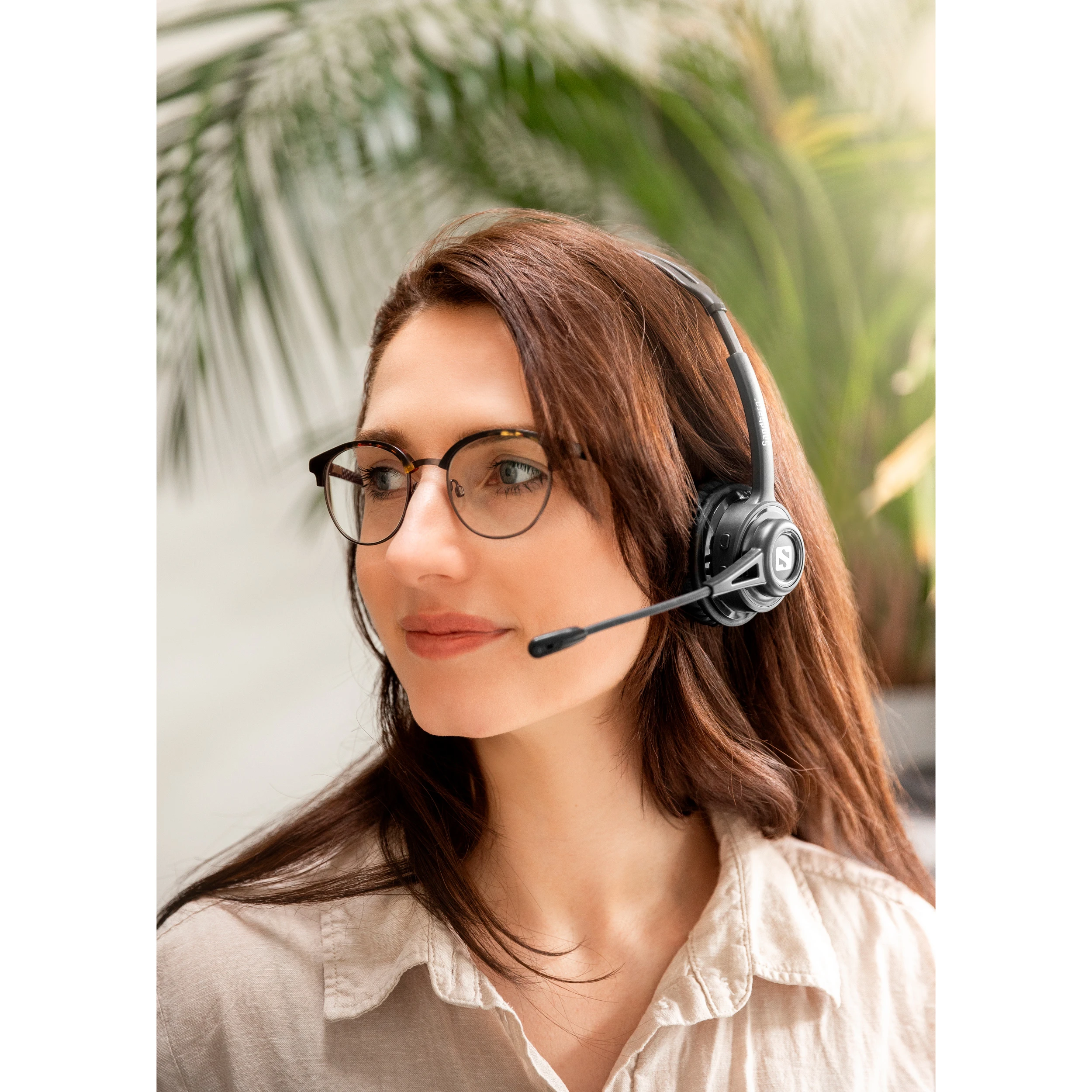 SANDBERG Wireless Headset ANC+ENC (126-44) (UA) Зниження шуму  Адаптивна 