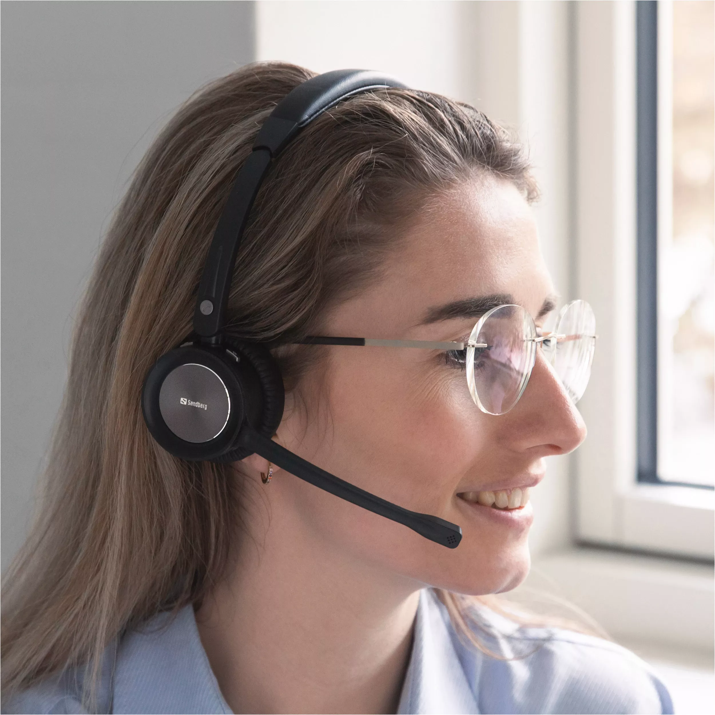 SANDBERG Wireless Office Headset Pro+ (126-18) (UA) кріплення  заголовок 