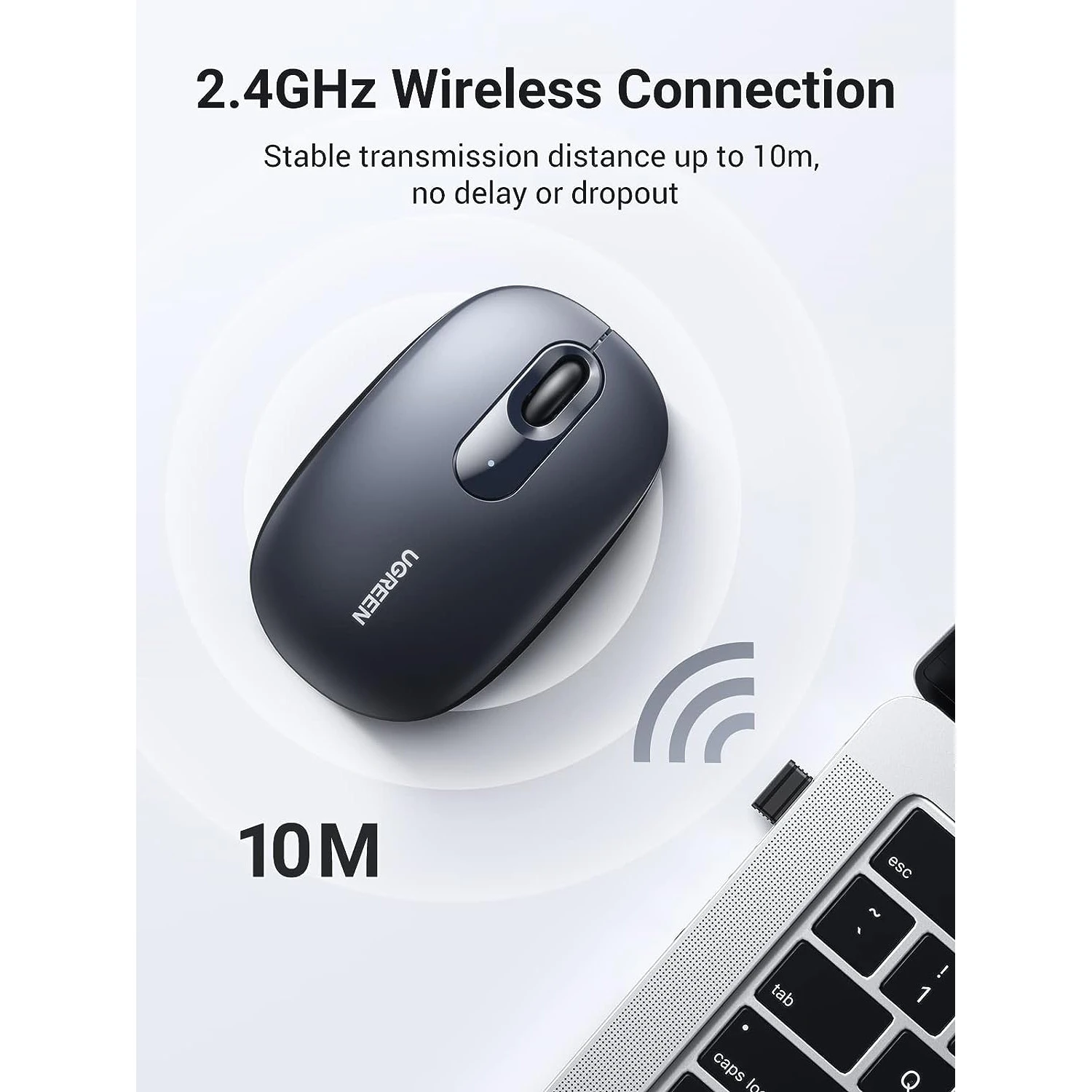 UGREEN MU105 Portable Blue (90671) (UA) Інтерфейс  Радіо 2 GHC 
