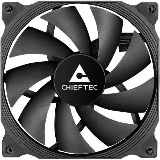 Вентилятор CHIEFTEC ZF-1225PWM (UA) рівень шуму 