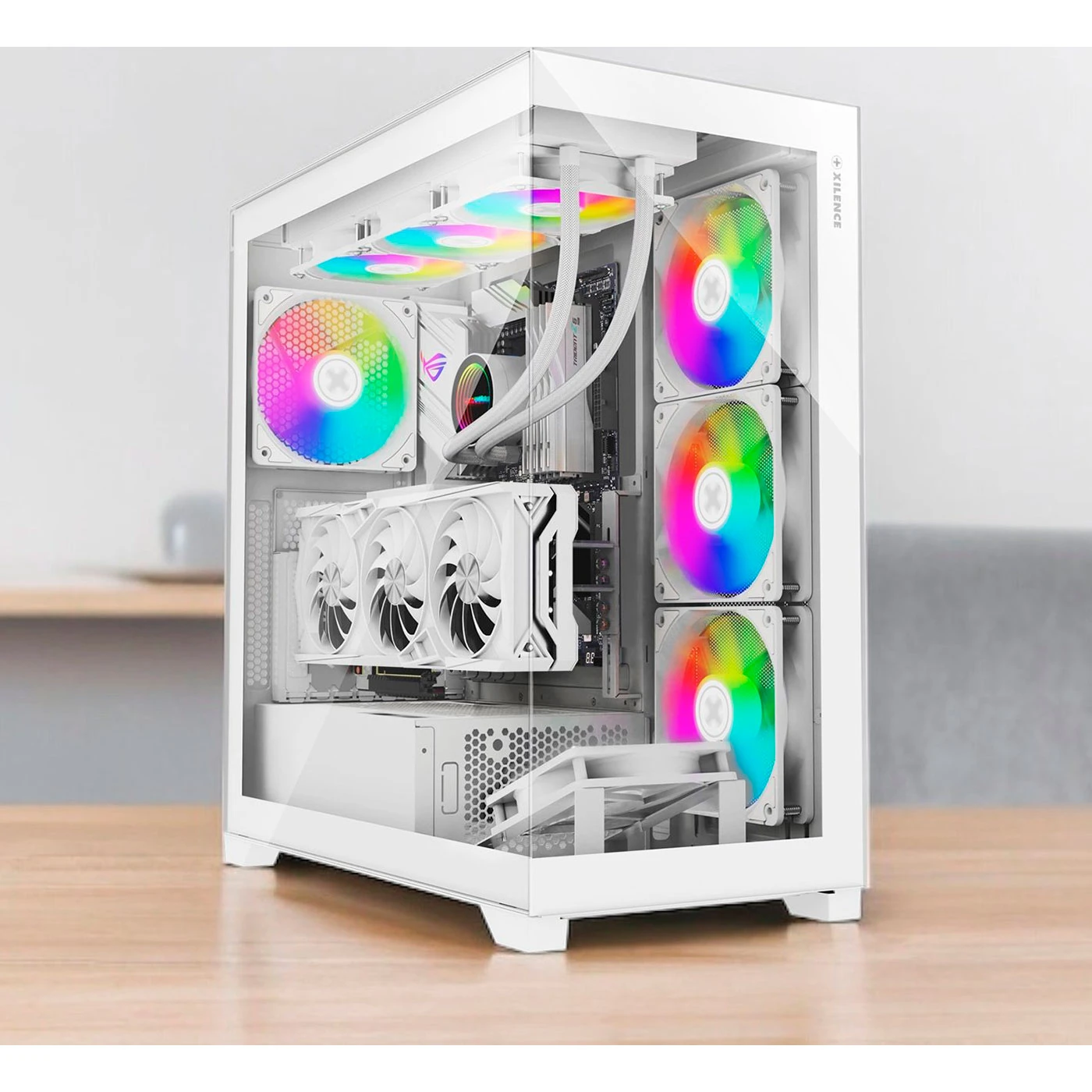 XILENCE Xilent Gleam X818.W.ARGB White (XG271_X818.W.ARGB) (UA) Мощность БП без БП