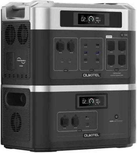 Зарядная станция Oukitel BP2000E+B2000E Бренд: Oukitel; USB Type-C: 2; USB Type-A: 4; DC: 2;