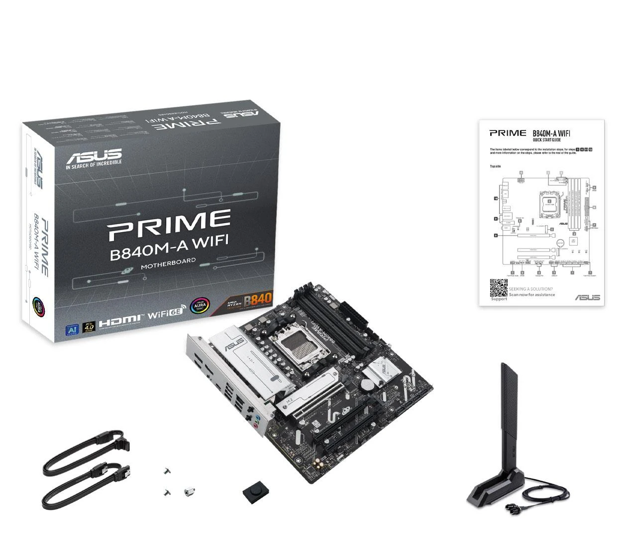 ASUS PRIME B840M-A WIFI EU Конструкція силової частини: