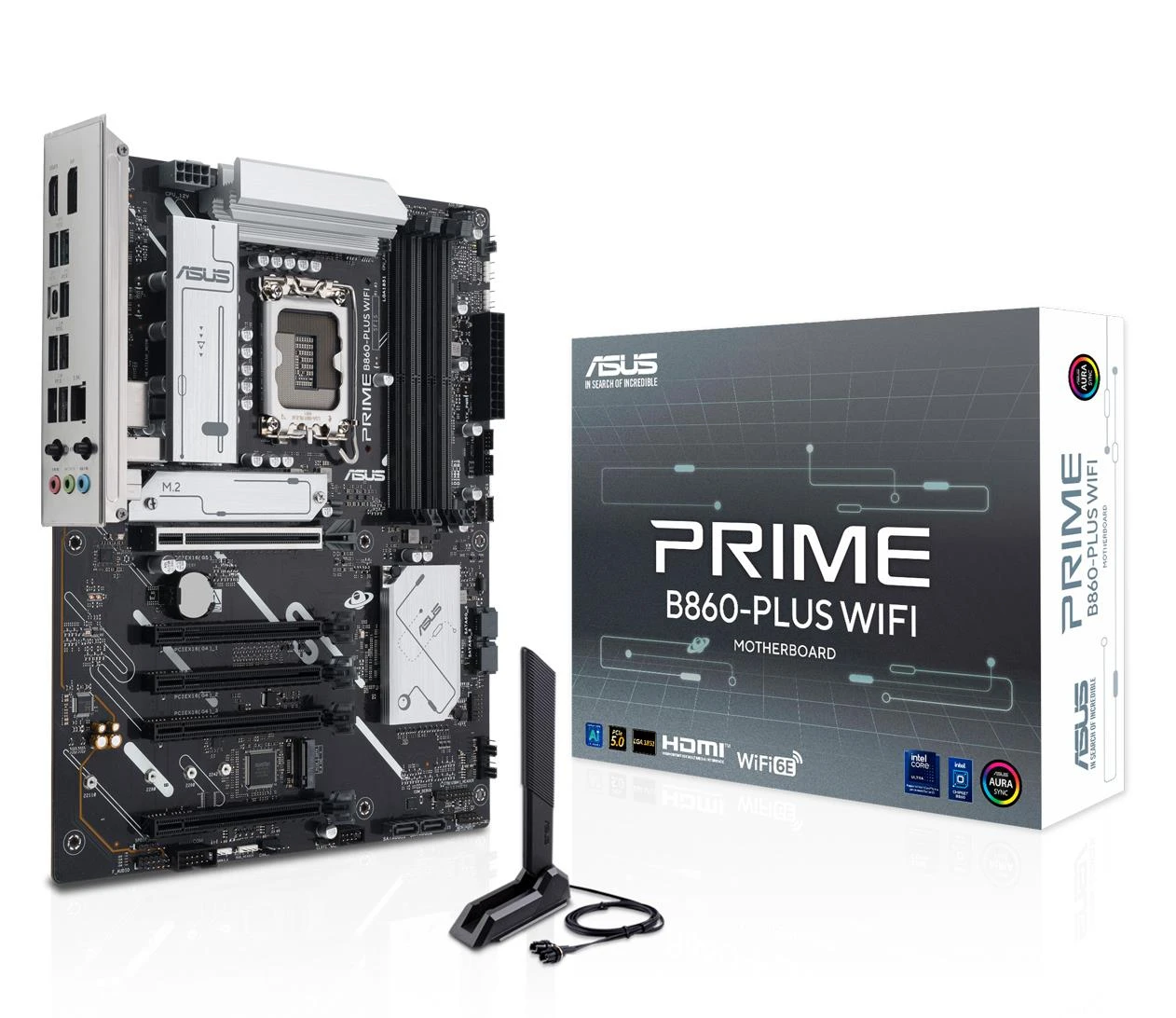 ASUS PRIME B860-PLUS WIFI EU Конструкция силовой части  8+1+1+1
