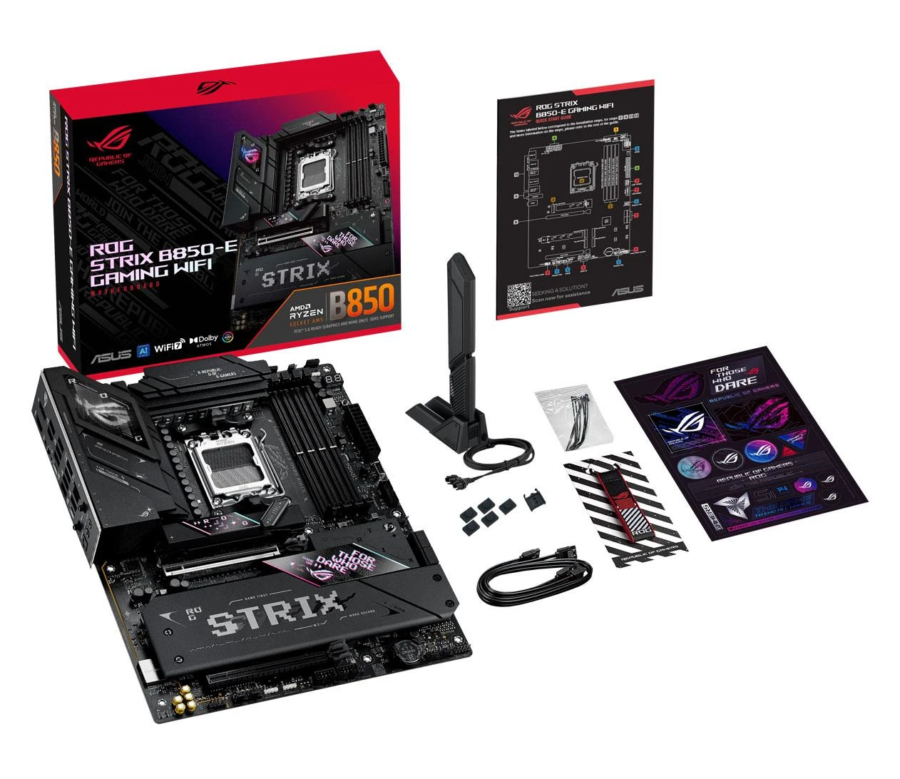 ASUS ROG STRIX B850-E GAMING WIFI EU Конструкция силовой части: 16+2+2;