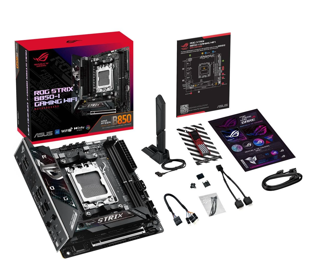 ASUS ROG STRIX B850-I GAMING WIFI EU Конструкция силовой части  10+2+1
