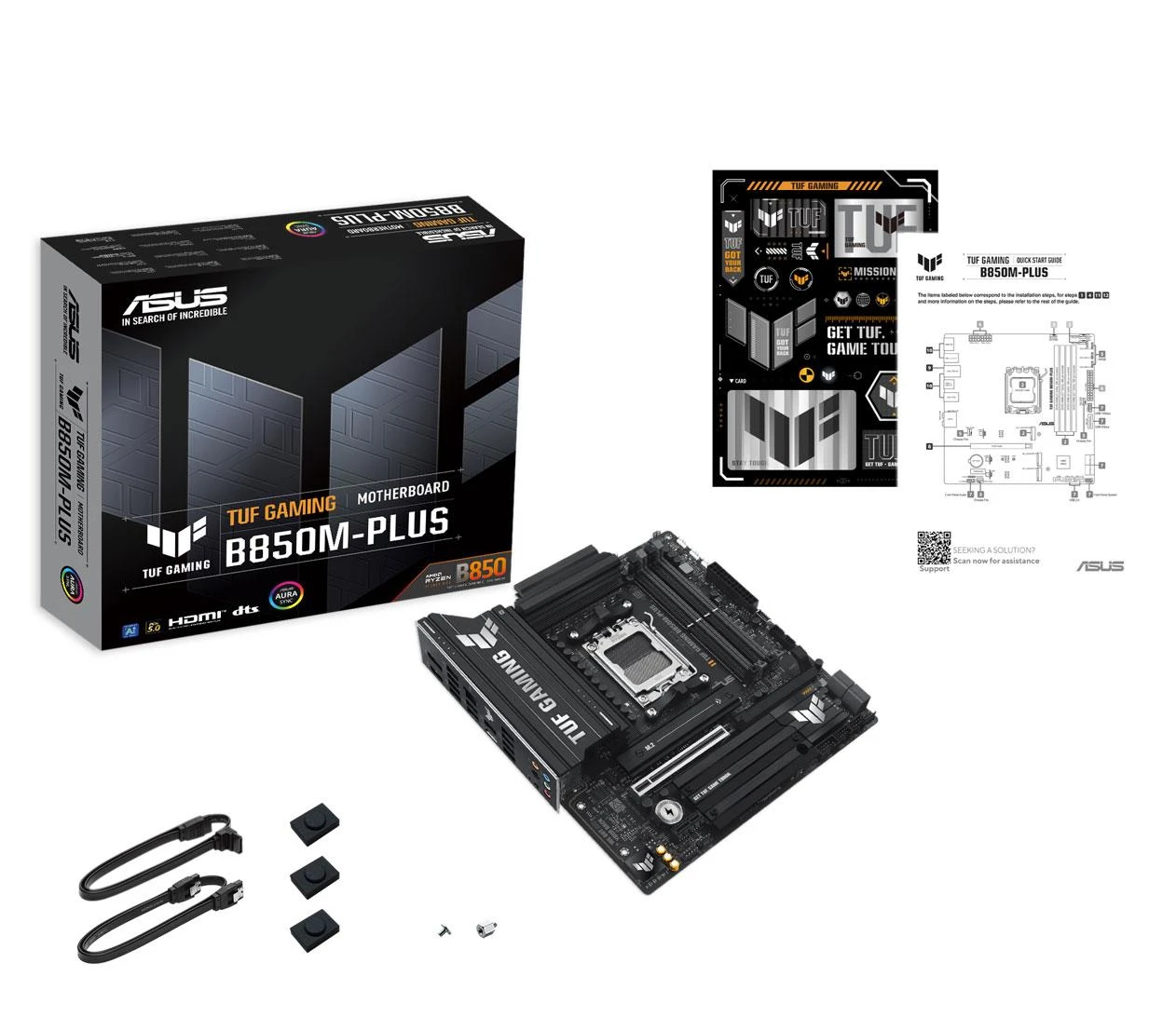 ASUS TUF GAMING B850M-PLUS EU Конструкция силовой части: 14+2+1;