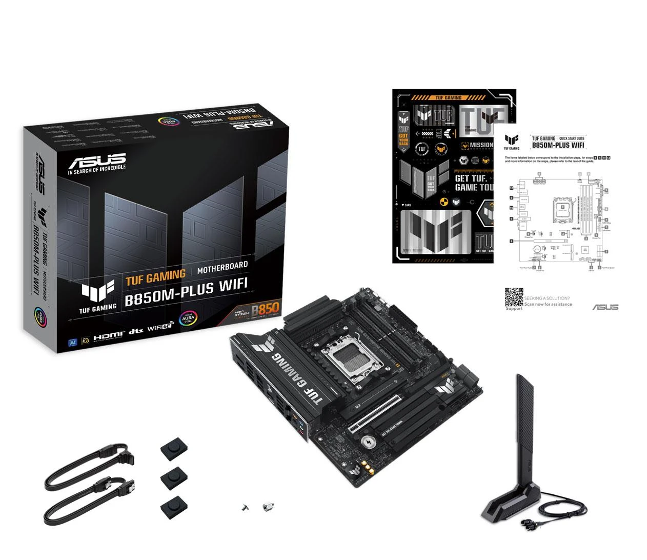 ASUS TUF GAMING B850M-PLUS WIFI EU Конструкция силовой части: 14+2+1;