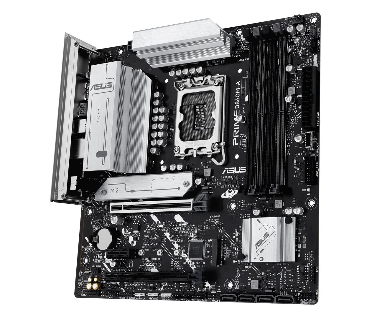 ASUS PRIME B860M-A-CSM EU Сумісність із SSD Драйв M.2 за допомогою радіатора  Ні 