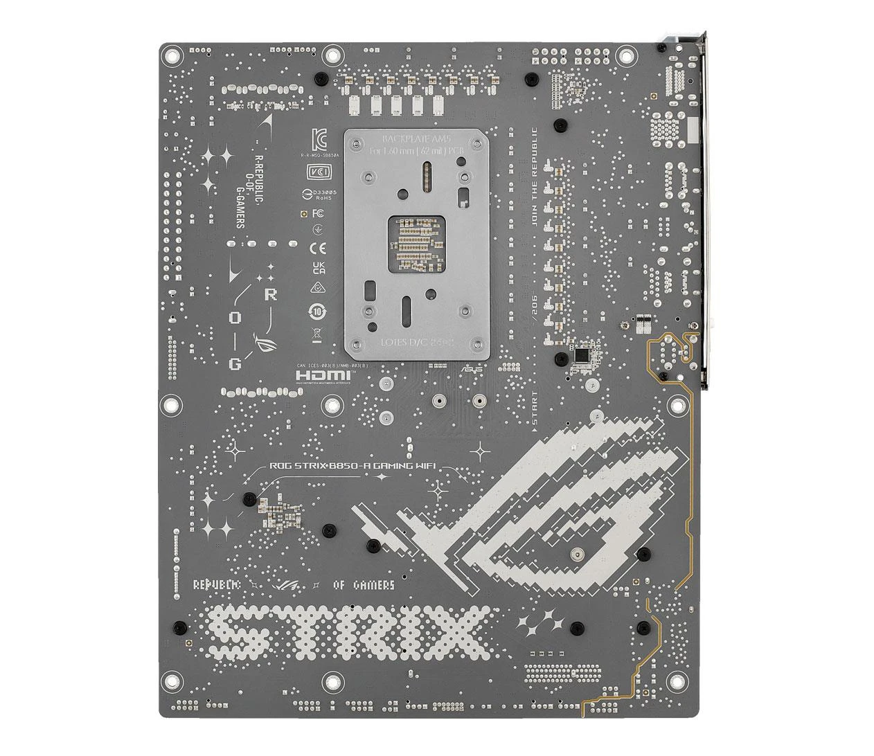 ASUS ROG STRIX B850-A GAMING WIFI EU чіпсет  AMD B850 
