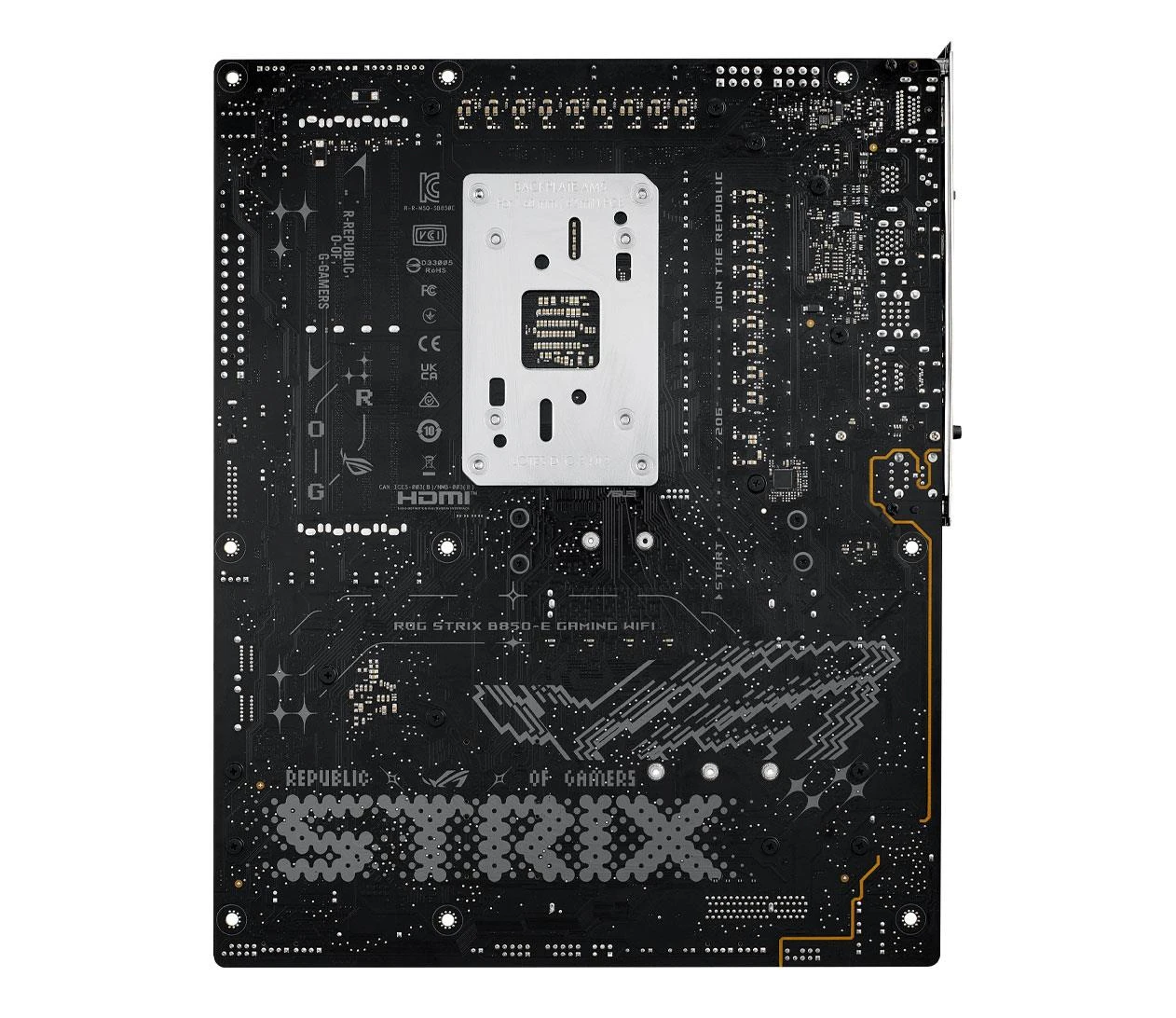 ASUS ROG STRIX B850-E GAMING WIFI EU Тип охлаждения чипсета материнской платы  Пассивный