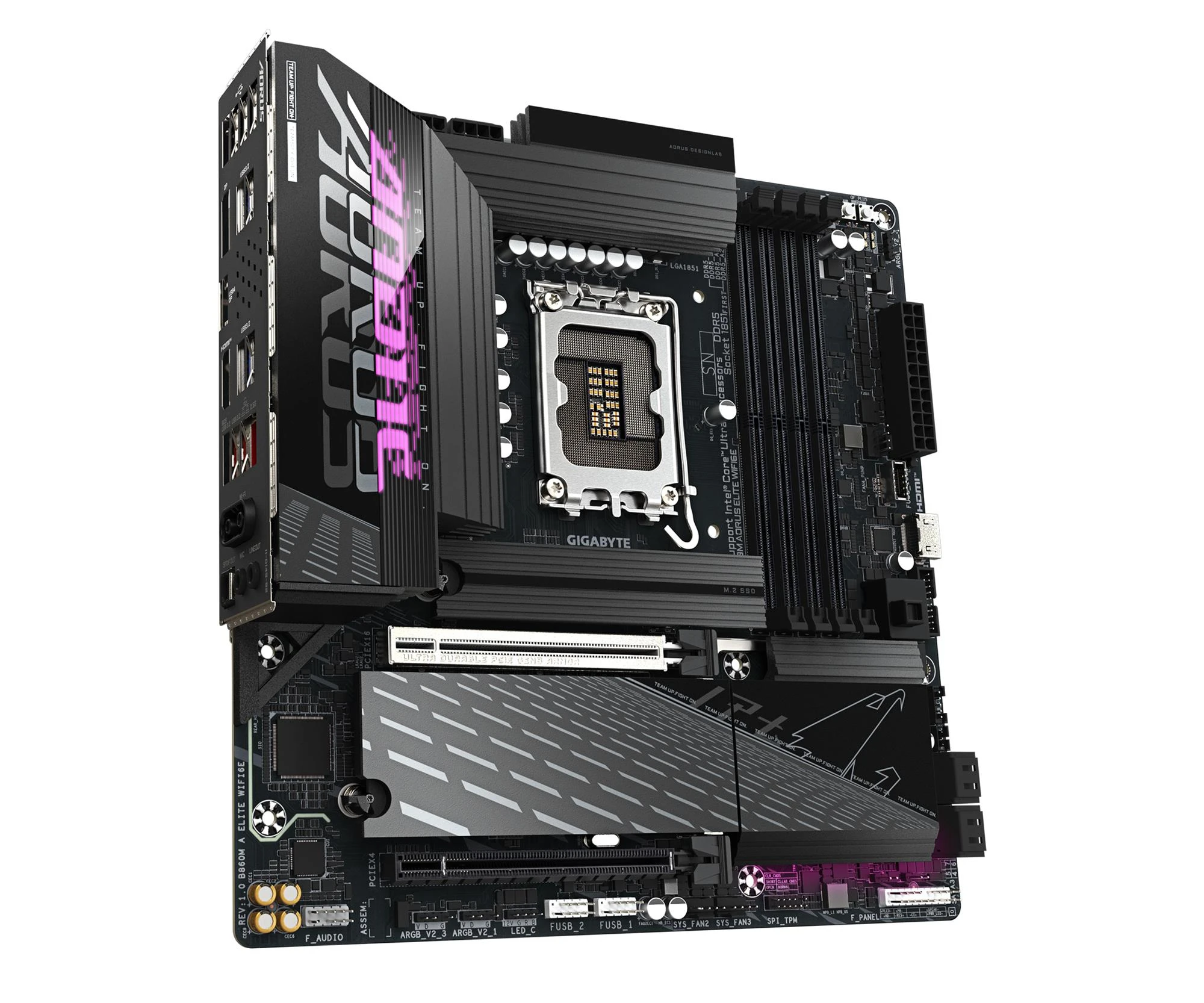 Gigabyte B860M A ELITE WIFI6E EU Конструкція силової частини: