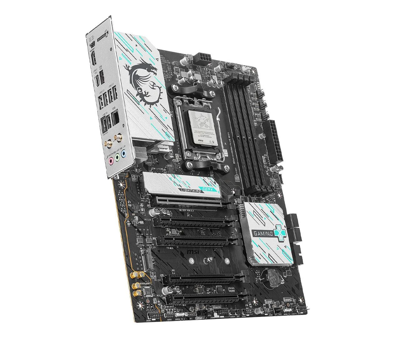 MSI B840 GAMING PLUS WIFI EU Тип охлаждения чипсета материнской платы  Пассивный