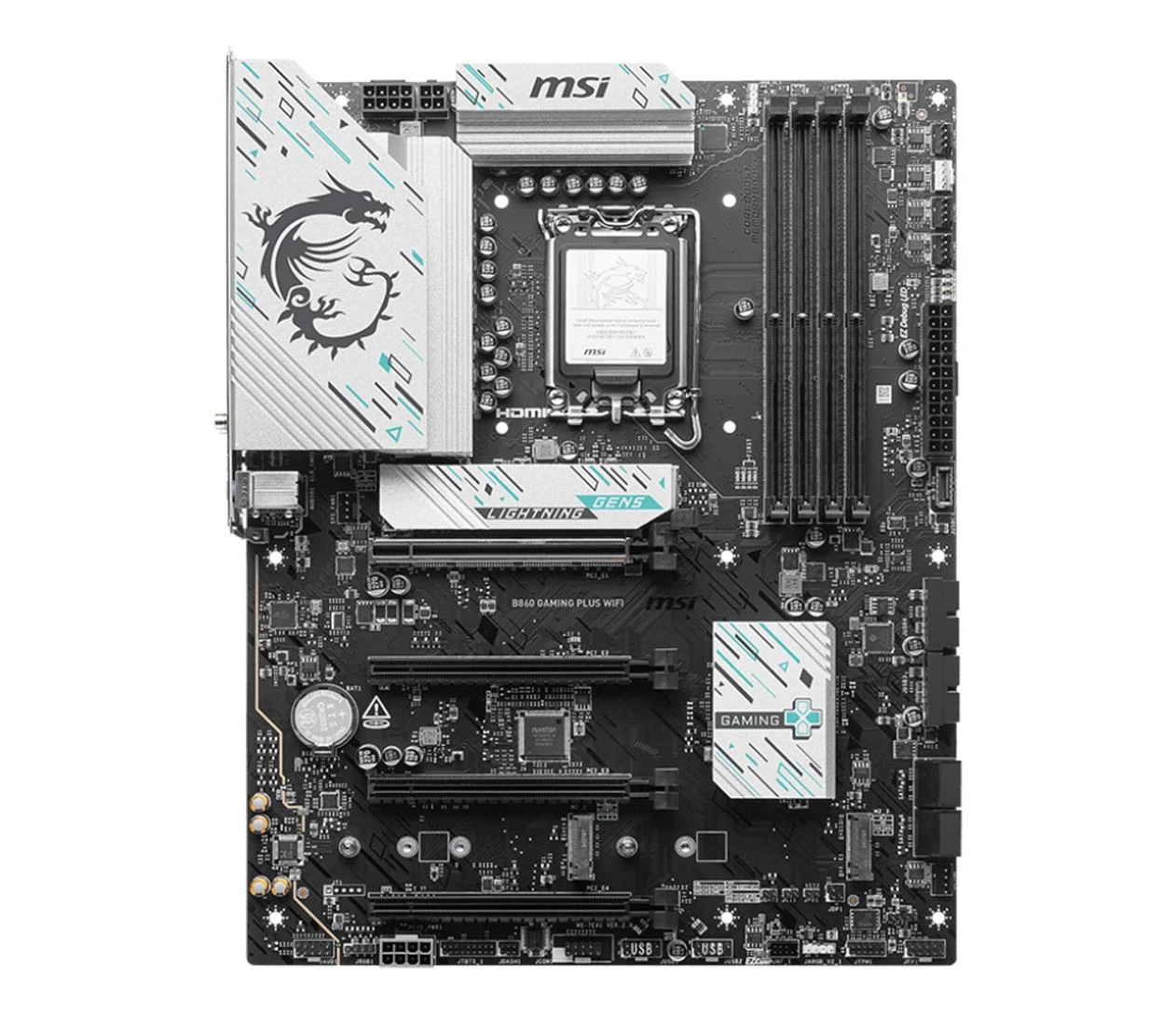 MSI B860 GAMING PLUS WIFI EU Конструкция силовой части: 12+1+2+1;
