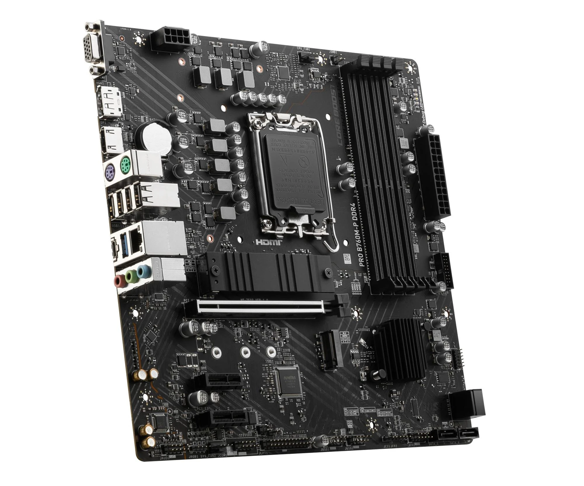 MSI PRO B760M-P DDR4 EU чіпсет  intel b760 