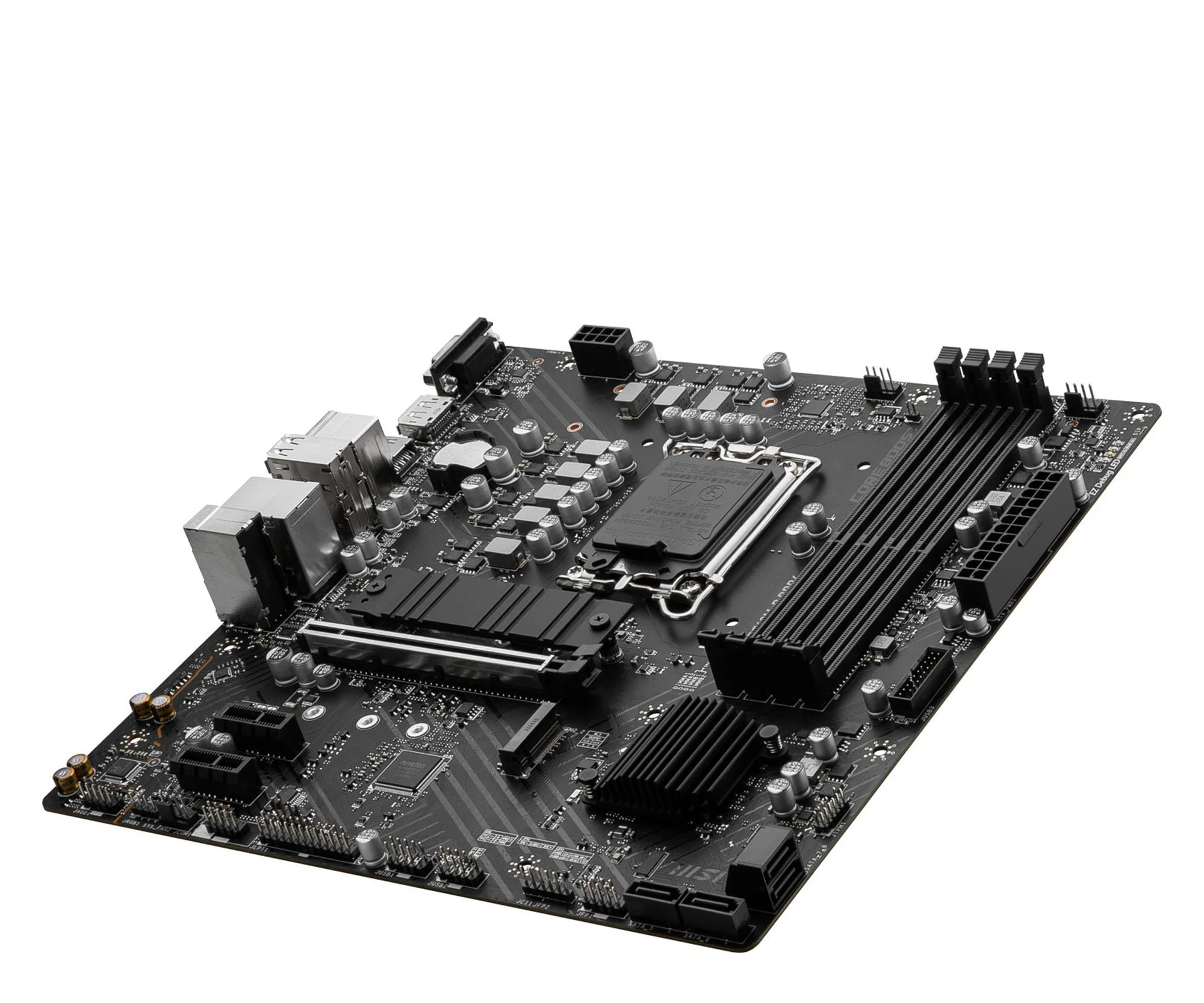 MSI PRO B760M-P DDR4 EU Сумісність з M.2 SSD -drives з радіатором  Так - немає зіткнення 