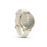Garmin Lily 2 Active, Lunar Gold/Bone, Silicone, (010-02891-00) (UA)
