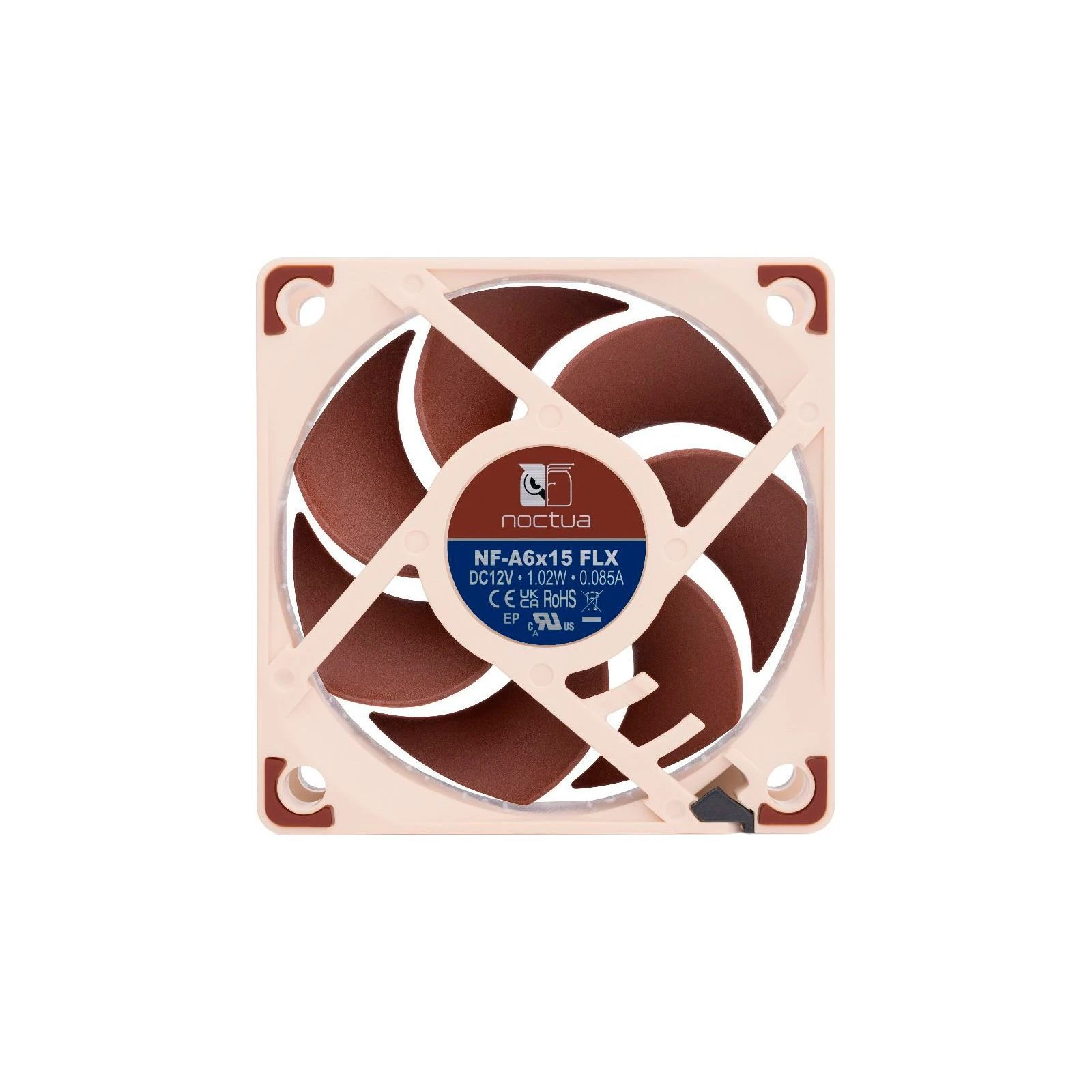 Кулер для корпуса Noctua NF-A6x15 FLX (UA) Количество вентиляторов: 1;