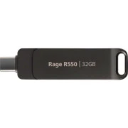 Patriot 32GB Rage R550 Matte Black USB 3.2/Type-C (PE32GR550DSAD) (UA)