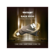 Patriot 32GB Rage R550 Matte Black USB 3.2/Type-C (PE32GR550DSAD) (UA)