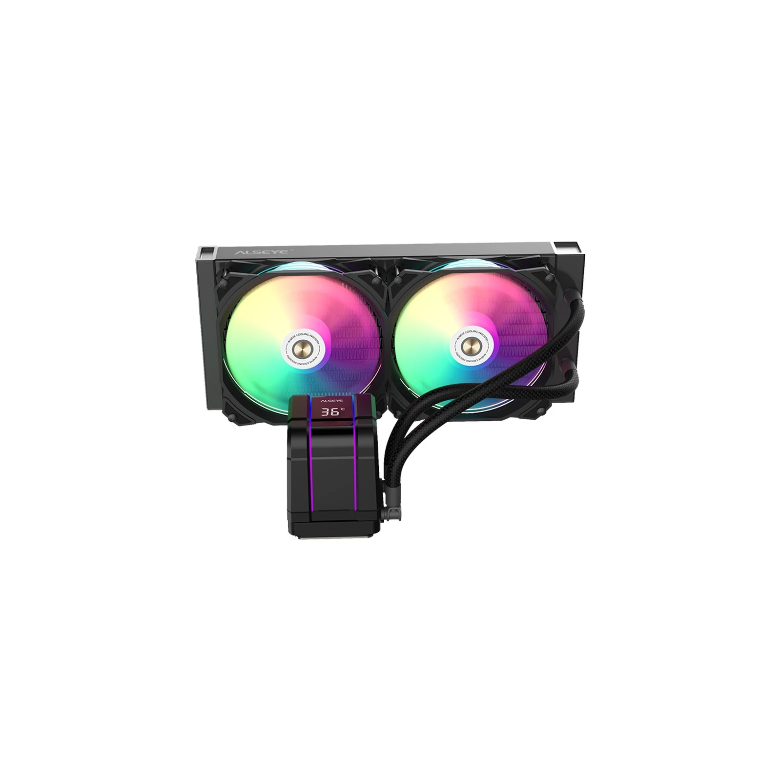 Система рідинного охолодження Alseye M240-PLUS-B II (AS.02.01.0031) (UA) Максимальна частота обертання  2000 об / хв 