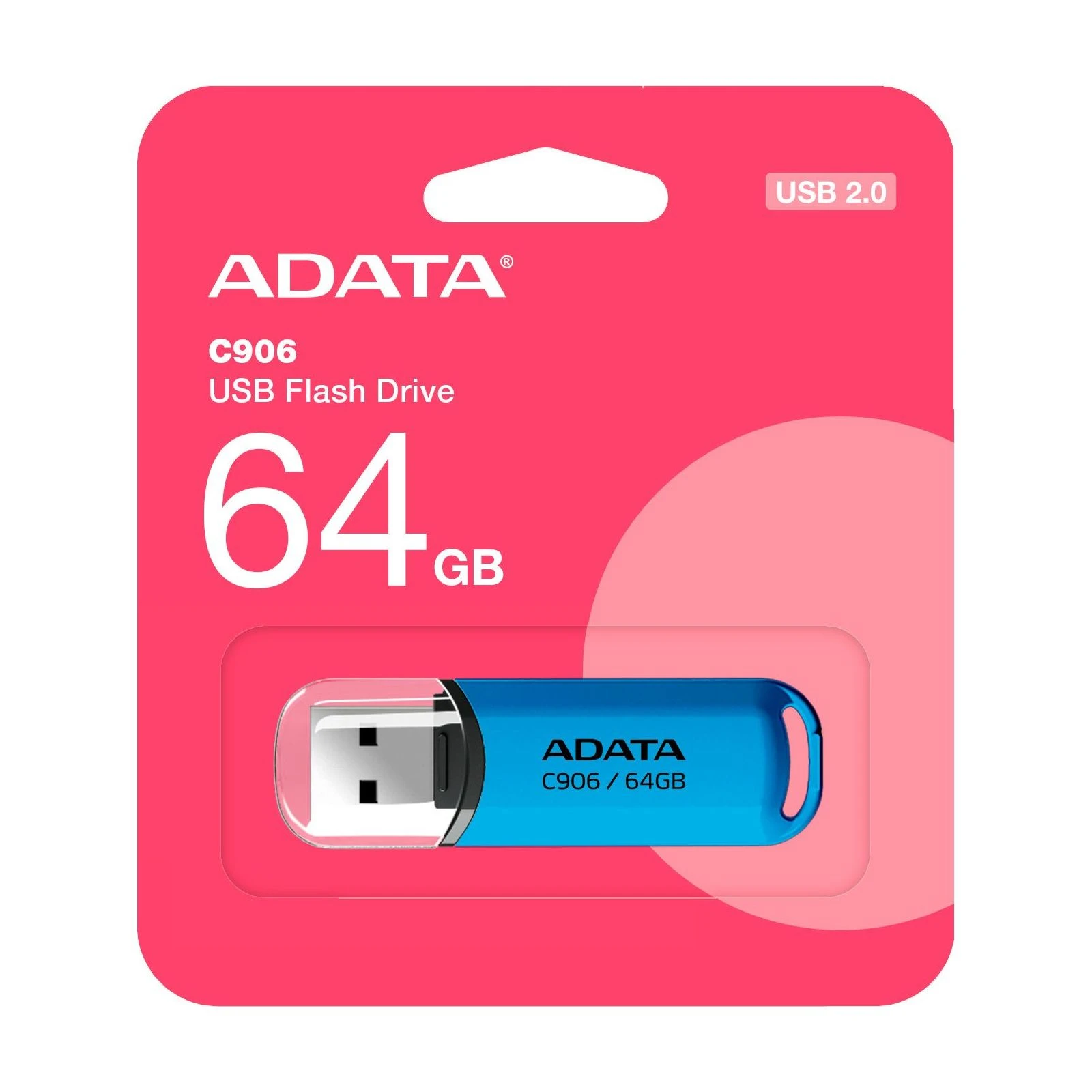 ADATA 64GB C906 Blue USB 2.0 (AC906-64G-RWB) (UA)