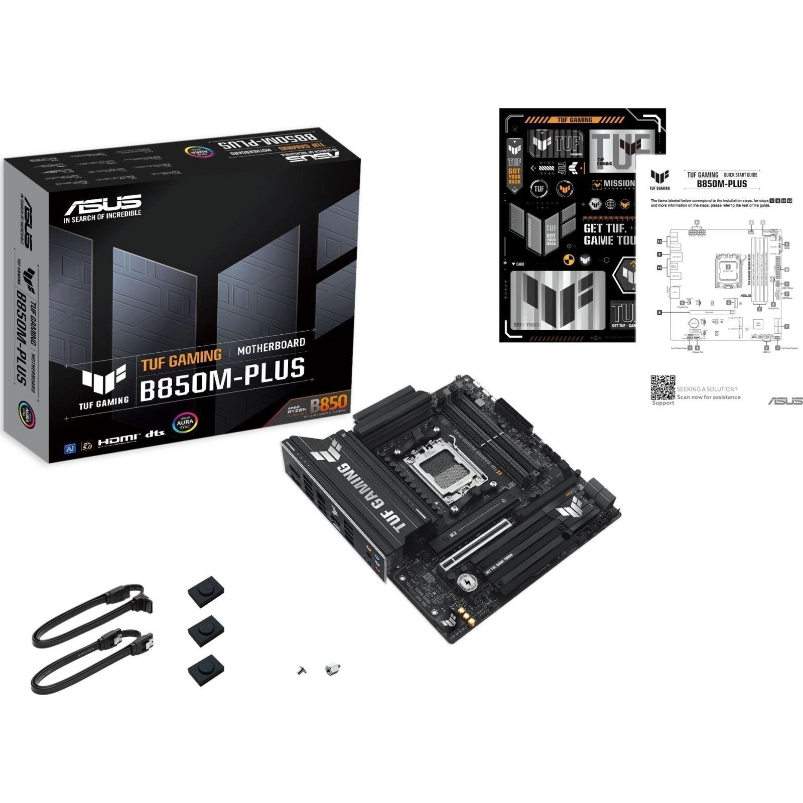 ASUS TUF GAMING B850M-PLUS (90MB1MT0-M0EAY0) (UA) Назначение: геймерская; Сокет: