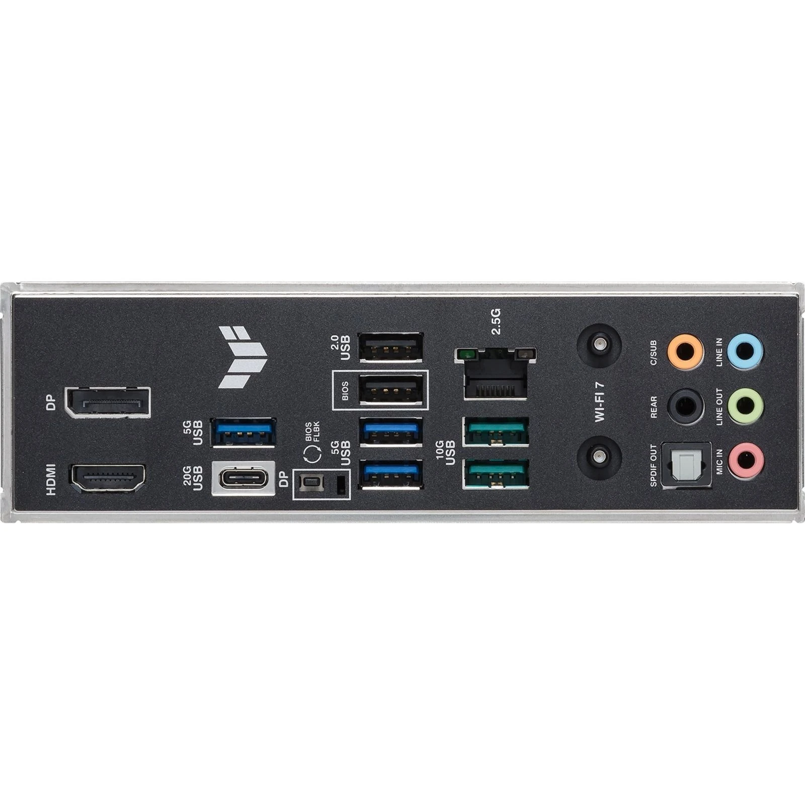 ASUS TUF GAMING B860-PLUS WIFI (UA) Слоти розширення 1 x PCI-E 4.0 x16 , 1 x PCI-E 4.0 x1 , 1 x PCI-E 5.0 x16
