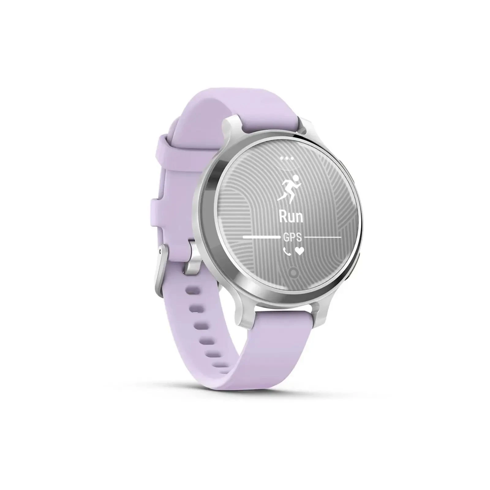 Garmin Lily 2 Active, Silver/Jasmine Purple, Silicone, (010-02891-01) (UA) сенсорний екран  Так <