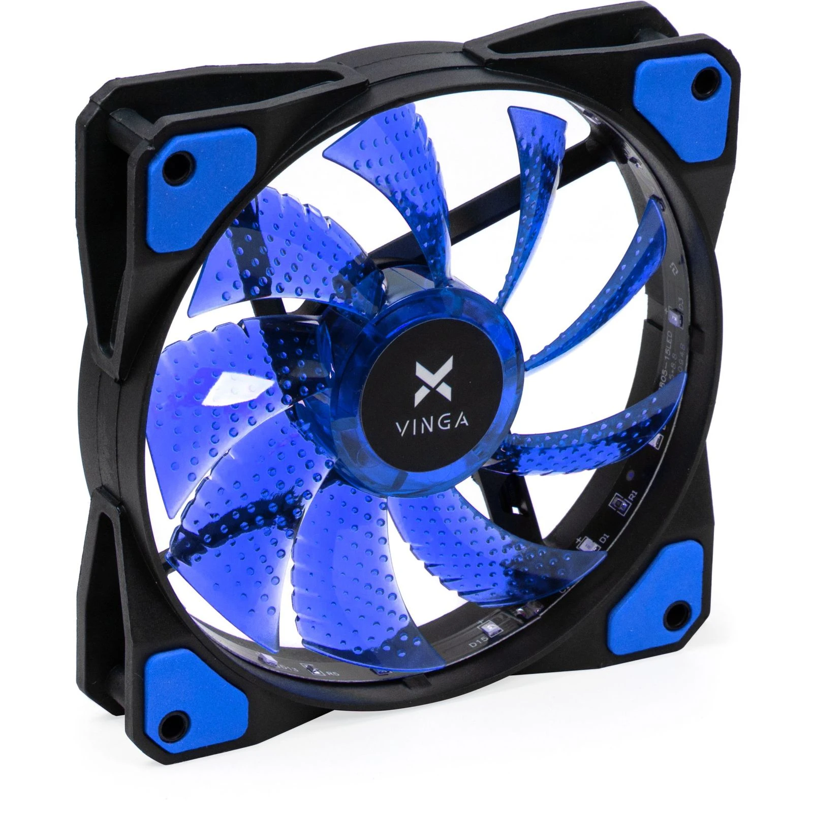 Кулер для корпуса Vinga 12025-15-B1 (UA) Количество вентиляторов: 1;
