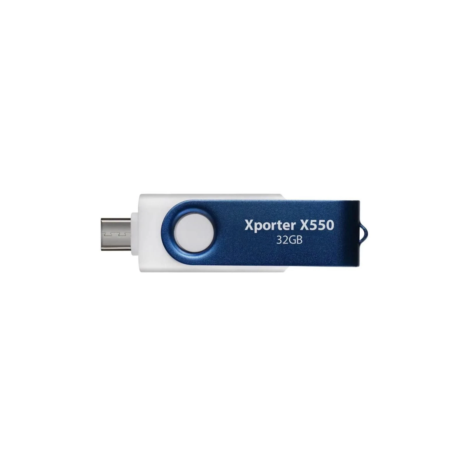 Patriot 32GB Xporter X550 USB 3.2/Type-C (PS32GX550AAD) (UA) Физические размеры 68.4 ? 19.1 ? 10.4 мм