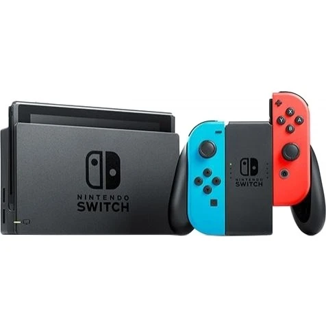 Nintendo Switch with Neon Blue and Neon Red Joy-Con (045496452629) Бренд: Nintendo; Лінійка: Switch;