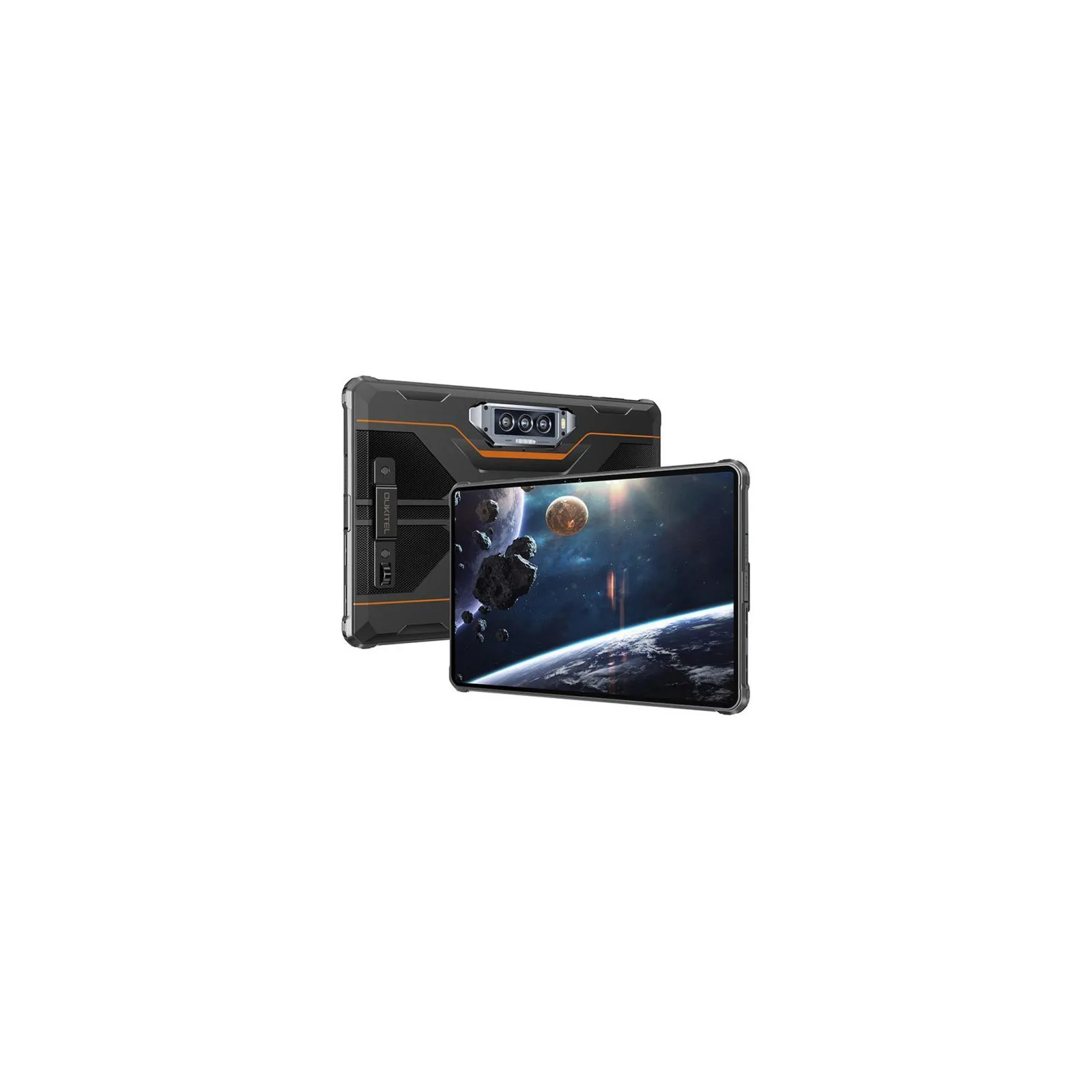 OUKITEL RT8 6/256GB Dual Sim Black-Orange with hand (6931940756396) (UA) Кількість SIM-карт 2