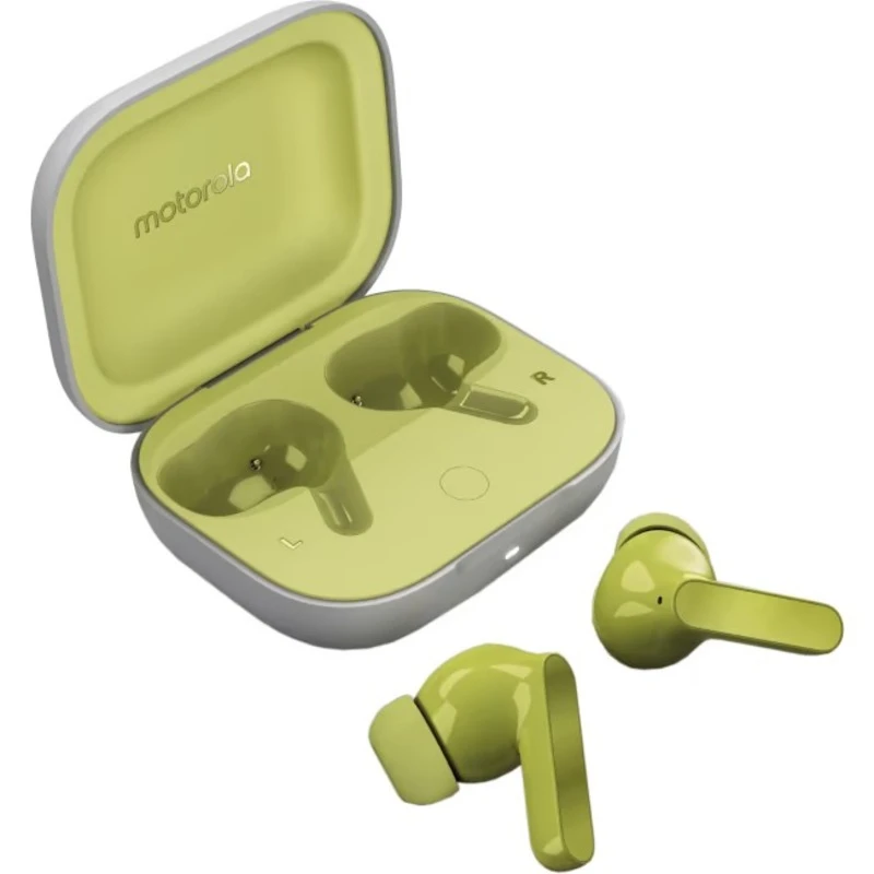 Motorola TWS Moto Buds 2024 Kiwi Green (PG38C05790) Материал корпуса: пластик;