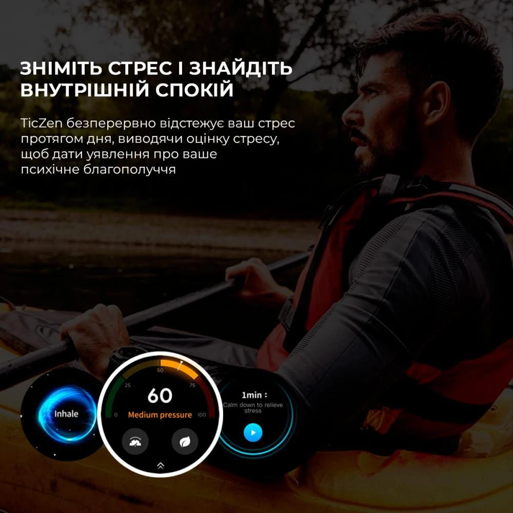 Смарт-часы Mobvoi TicWatch Pro 3 Ultra GPS Shadow Black (191307000906) iOS есть