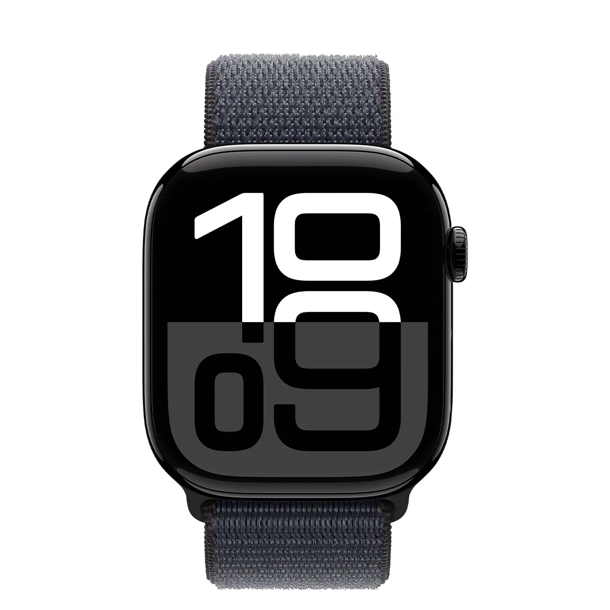 Apple Watch Series 10 GPS + Cellular 42mm Jet Black Aluminum Case with Ink Sport Loop (MWX83) Линейка Watch Series 10 GPS + Cellular