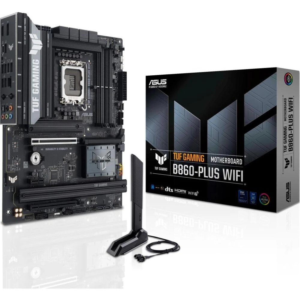ASUS TUF GAMING B860-PLUS WIFI (90MB1JL0-M0EAY0) (UA) Бренд: ASUS; Тип роз'єму CPU: Socket 1851;