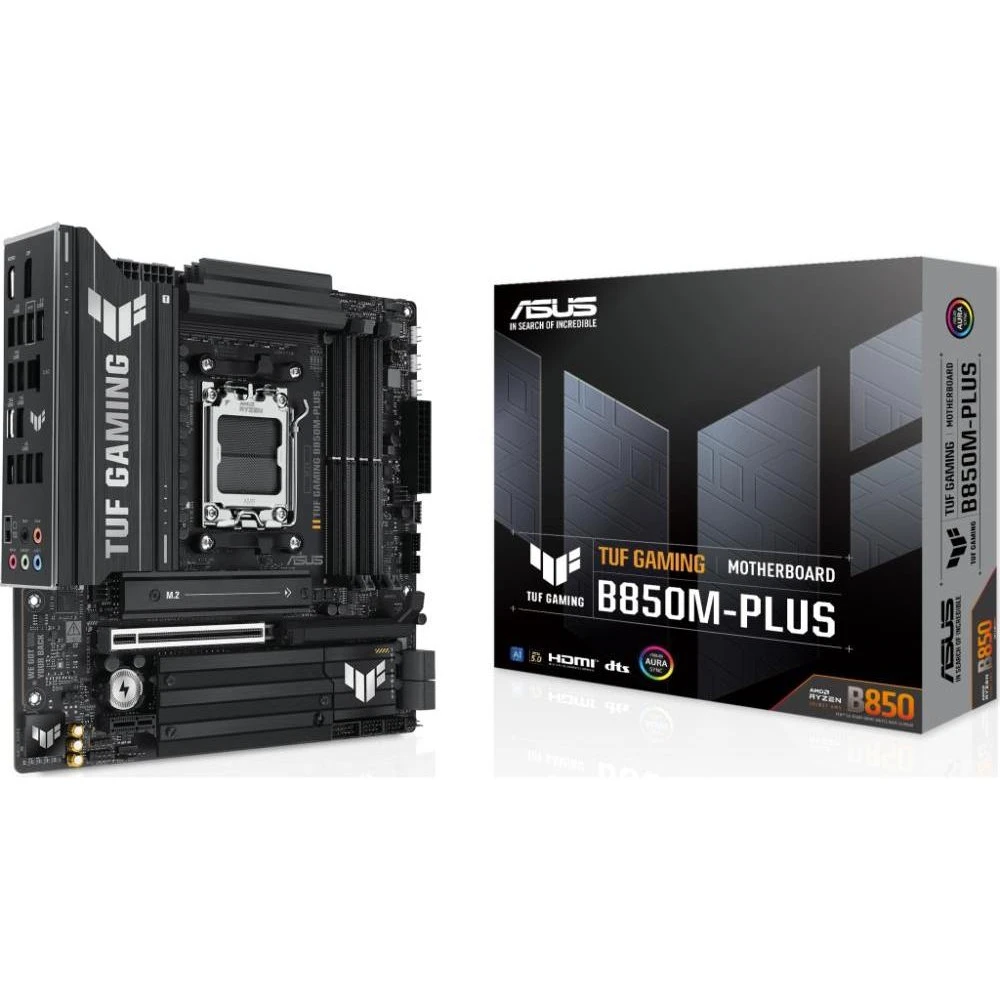 ASUS TUF GAMING B850M-PLUS (90MB1IX0-M0EAY0) (UA) Бренд: ASUS; Тип роз'єму CPU: Socket AM5; PCI