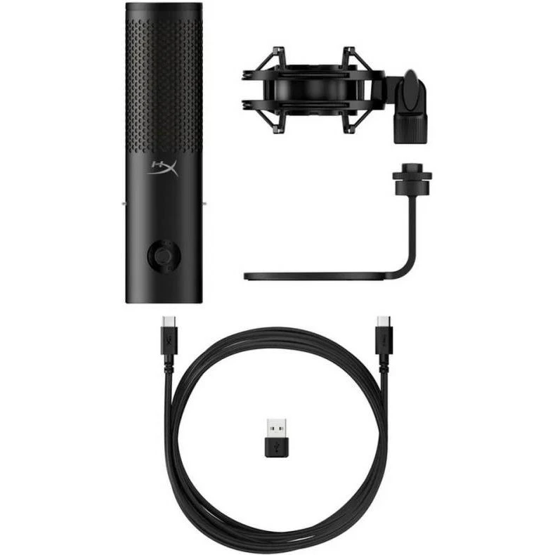 HyperX QuadCast 2 S Black RGB (9A273AA) (UA) Тип преобразователя конденсаторный