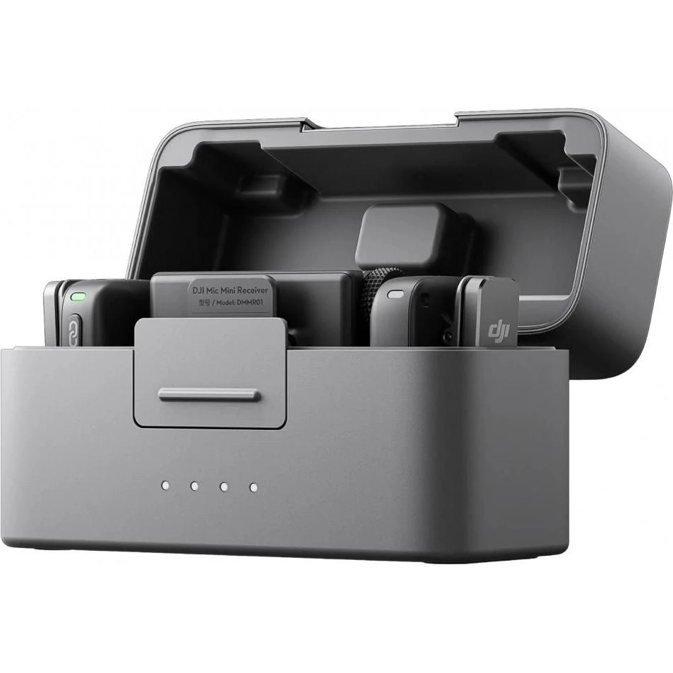 DJI Mic Mini 2TX + 1RX + Charging Case (CP.RN.00000433.01) Напрямок мікрофона = oux 