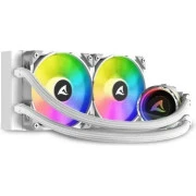 Водяное охлаждение Sharkoon S80 RGB White 