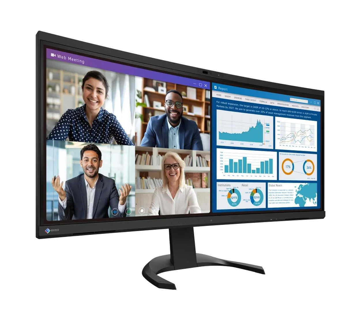 Eizo FlexScan EV3450XC-BK (EV3450XC-BK) EU Использование продукта по