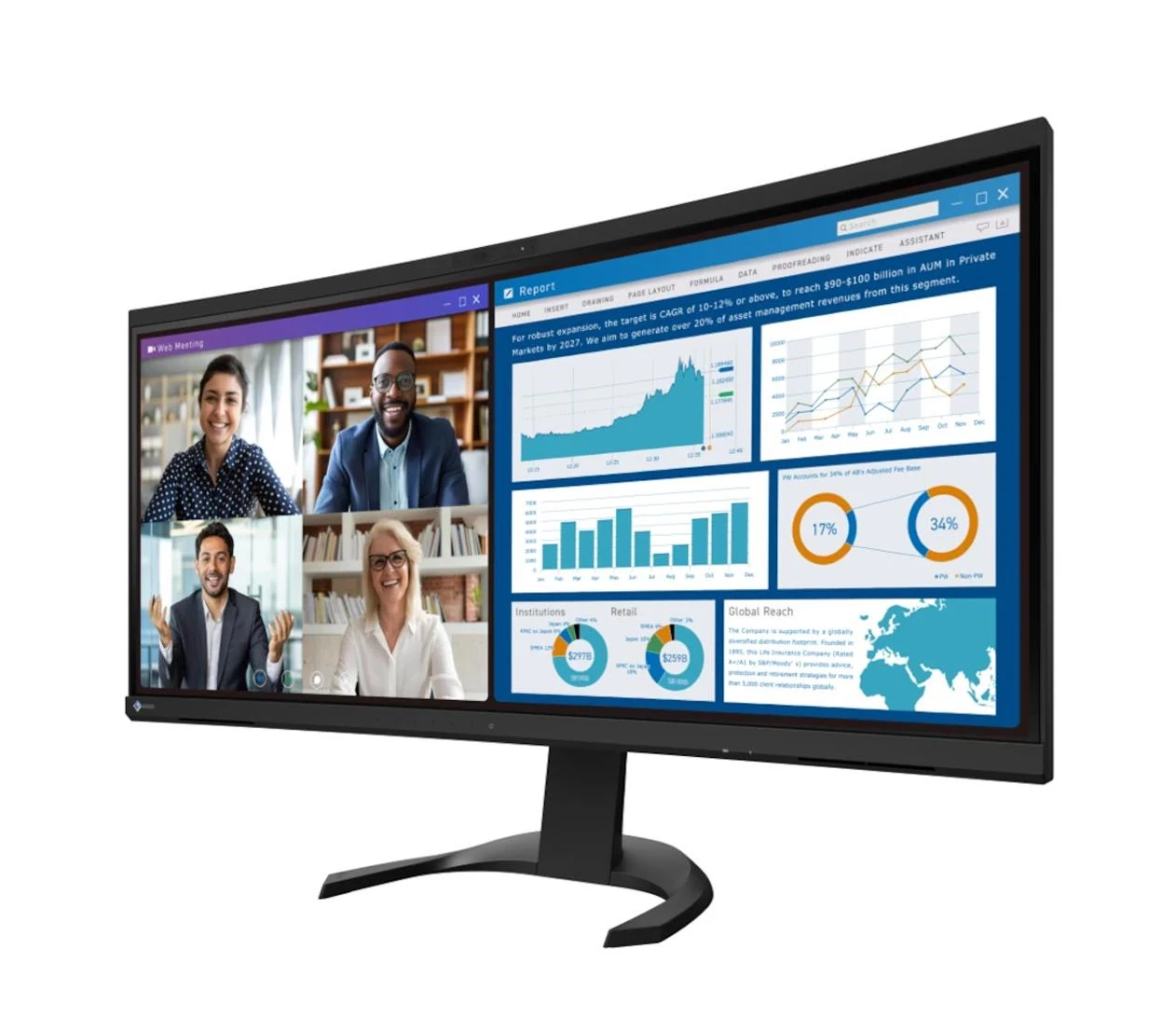 Eizo FlexScan EV3450XC-BK (EV3450XC-BK) EU Использование продукта по