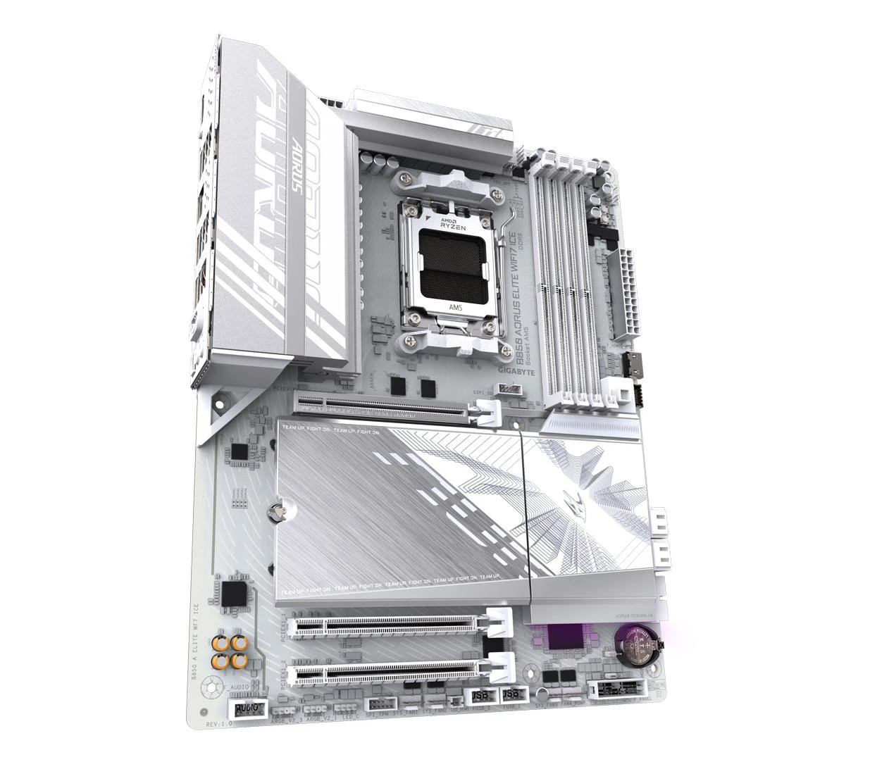 Gigabyte B850 A ELITE WF7 ICE EU Тип охлаждения чипсета материнской платы  Пассивный