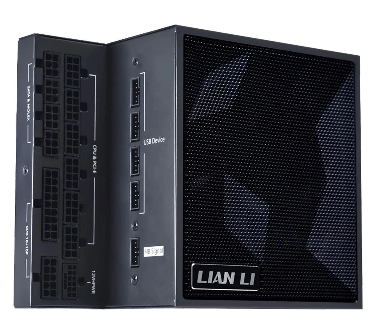 Lian Li EDGE EG 1000W 80 Plus Platinum ATX 3.1 (EG1000 Black) EU Разъёмы  ЦП 4+4 (8) pin – 2 шт; EPS12В 20+4 (24) pin – 1 шт.; PCI-E 5.0 12+4 (16) pin – 1 шт.; PCI-E 2.0 6+2 (8) pin – 4 шт.; MOLEX 4-pin – 4 шт.; SATA – 12 шт.