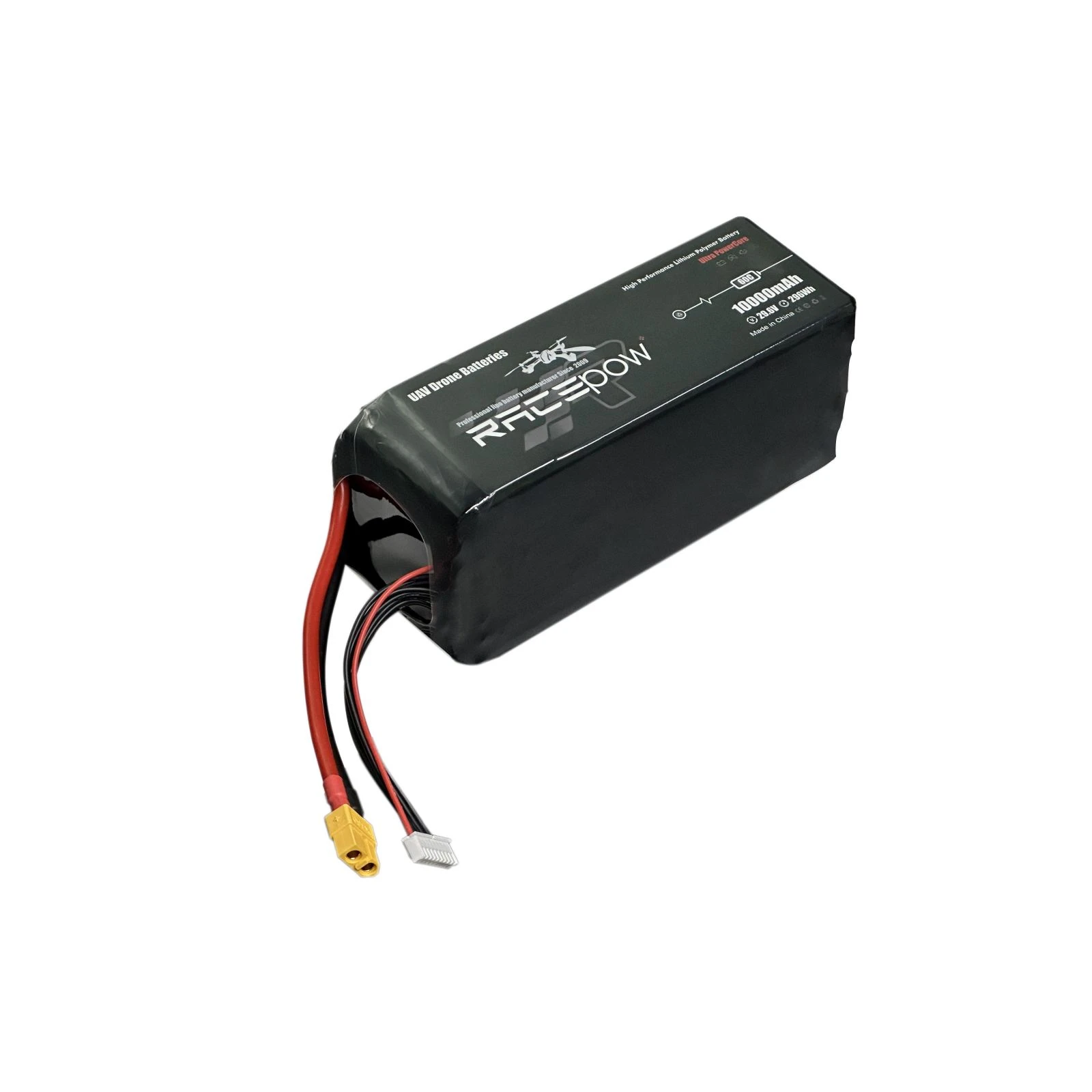 Акумулятор для дрону RacePow 10000mAh 8S 60C (10000mAh-8S-60C) (UA) Тип акумулятора: Li-Po;