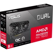 ASUS Radeon RX 7600 8Gb DUAL OC EVO (DUAL-RX7600-O8G-EVO) (90YV0LD0-M0NA00) (UA)