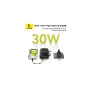 Baseus QPow2 20000mAh 30W, with 2*Type-C Cable, Black (P10055009113-00) (UA)