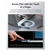 Lexar 128GB JumpDrive Fingerprint F35 Pro USB 3.2 (LJDF35P128G-RNBNG) (UA)